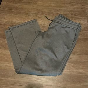 Grey Ladies Under Armour Storm Sweat Pants